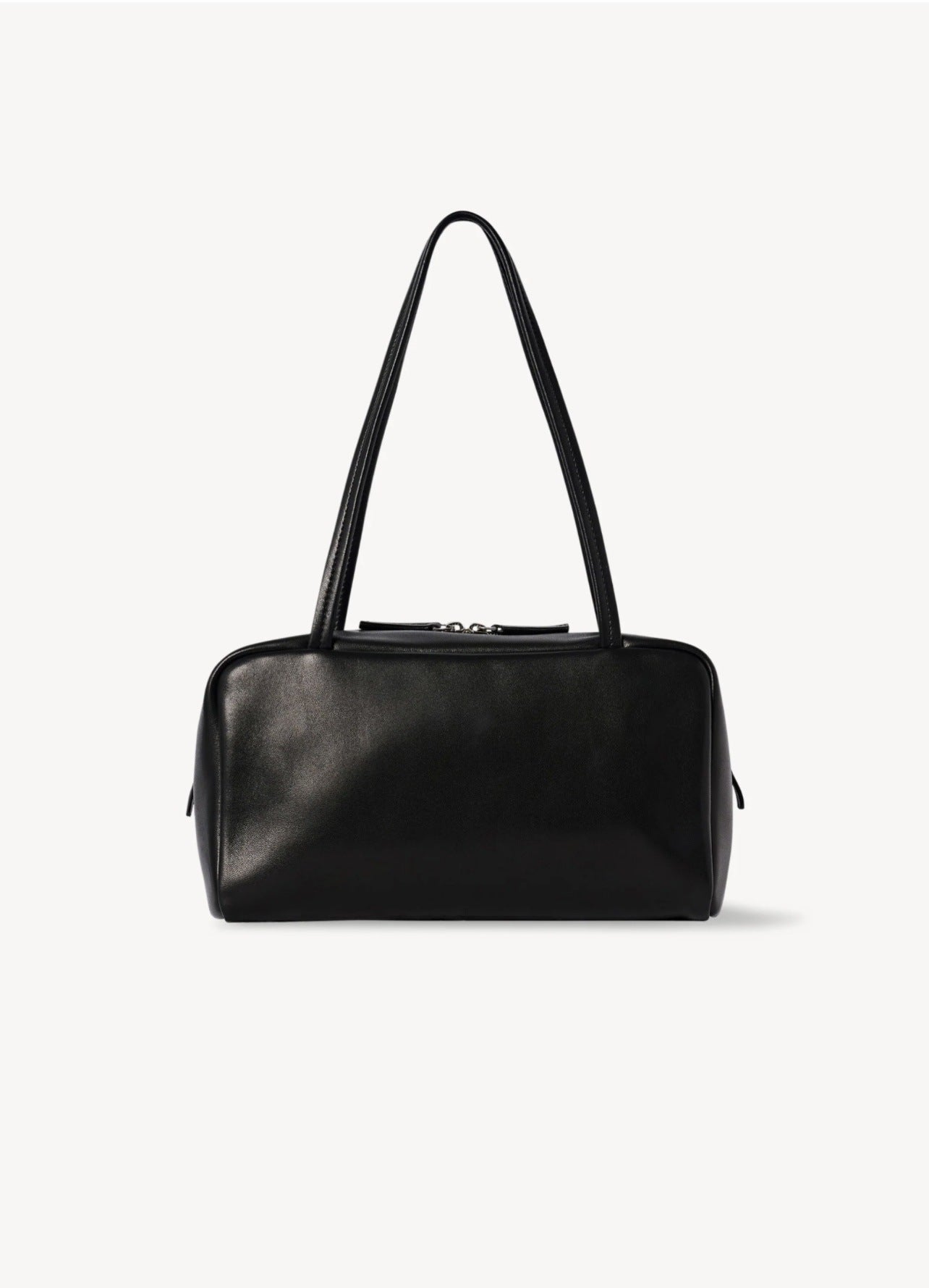 Mavora Women's Shoulder Bag Top-Grain Cowhide Leather Dual Handle Zip - 9.8 Inch